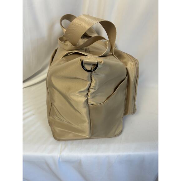 The Foldie Travel Bag Tan Lg 40L Weekender Exandable Foldable Carry On - Picture 6 of 13